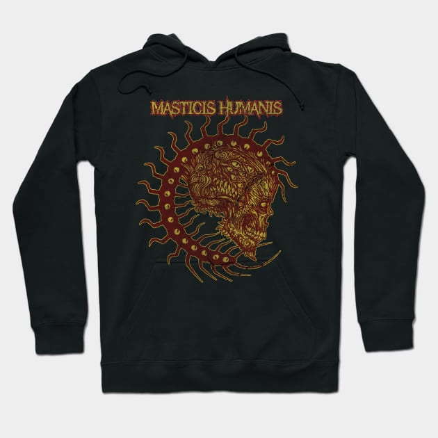 Demonhawk friend Hoodie by Pages Ov Gore